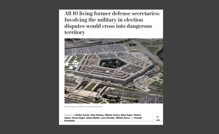 Sad Day for&nbsp;America