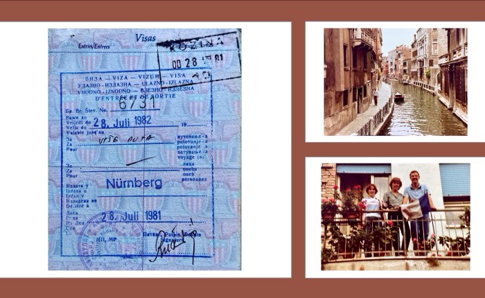 A 1980s Selfie in&nbsp;Venice